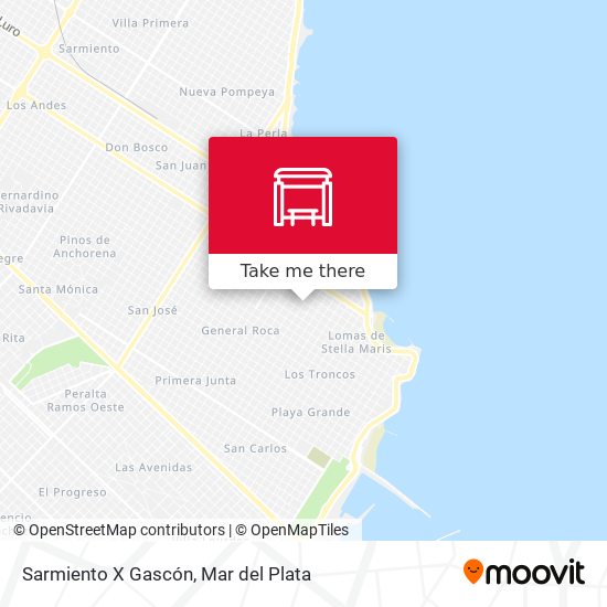 Mapa de Sarmiento X Gascón