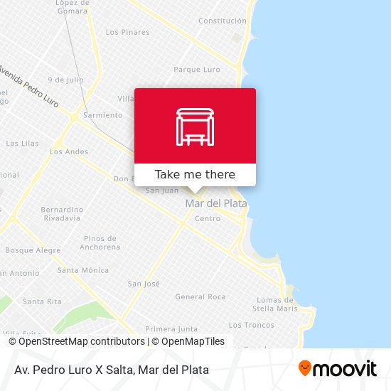 Mapa de Av. Pedro Luro X Salta