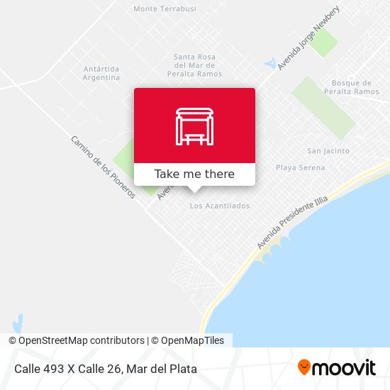 Calle 493 X Calle 26 map