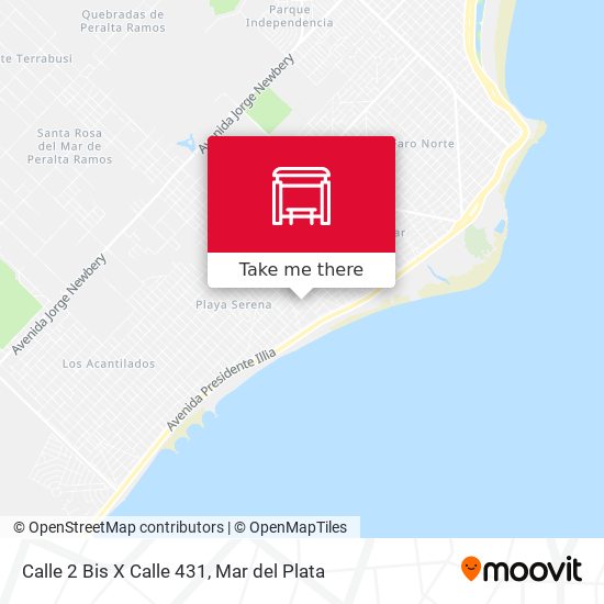 Calle 2 Bis X Calle 431 map