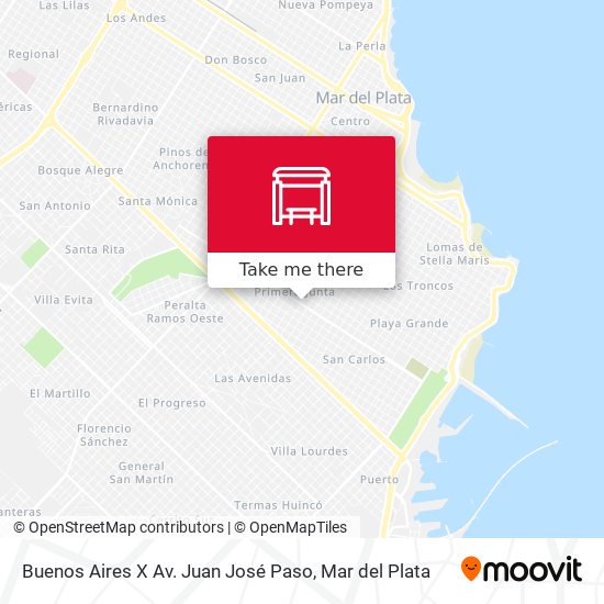 Buenos Aires X Av. Juan José Paso map