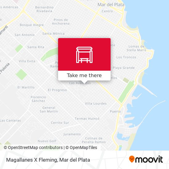 Magallanes X Fleming map