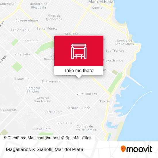 Magallanes X Gianelli map