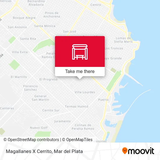 Magallanes X Cerrito map