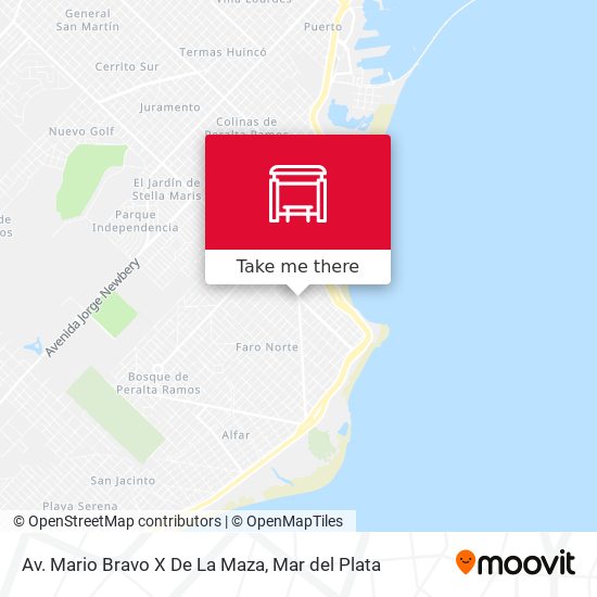 Av. Mario Bravo X De La Maza map
