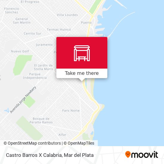 Mapa de Castro Barros X Calabria