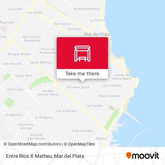 Entre Ríos X Matheu map