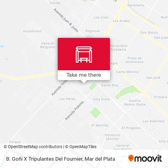 B. Goñi X Tripulantes Del Fournier map