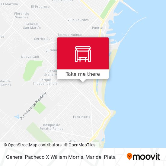 General Pacheco X William Morris map