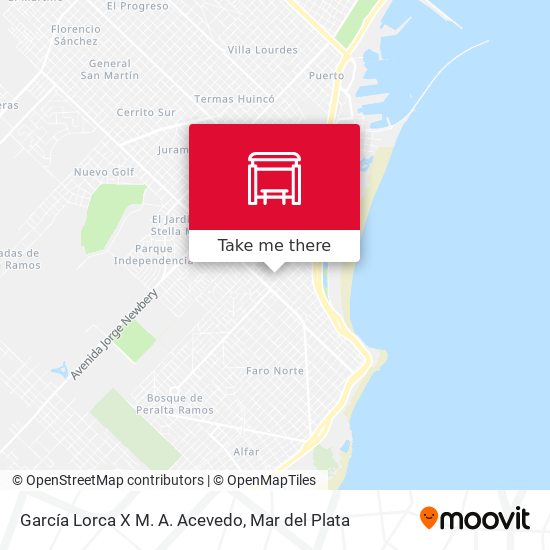 García Lorca X M. A. Acevedo map