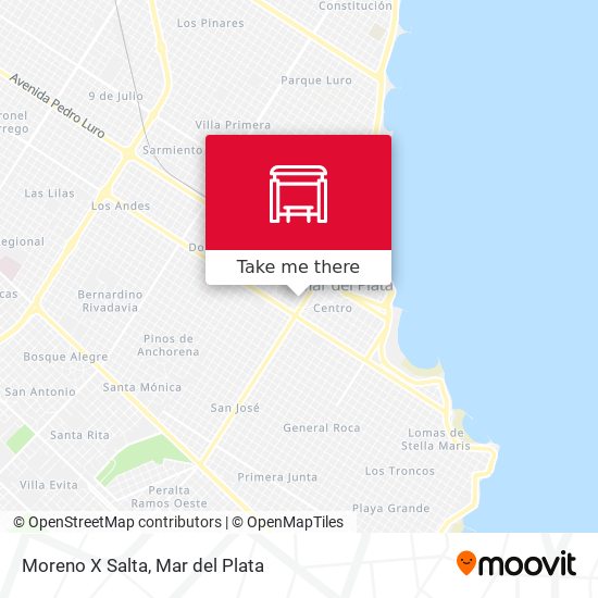 Moreno X Salta map