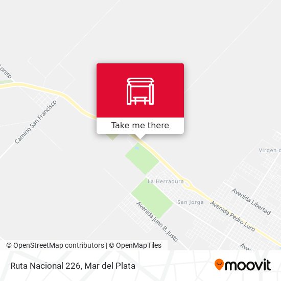 Ruta Nacional 226 map