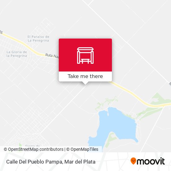 Mapa de Calle Del Pueblo Pampa