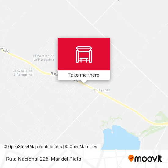 Ruta Nacional 226 map