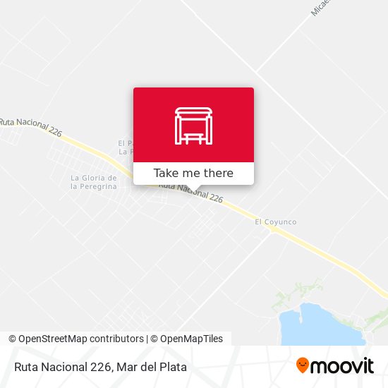 Ruta Nacional 226 map