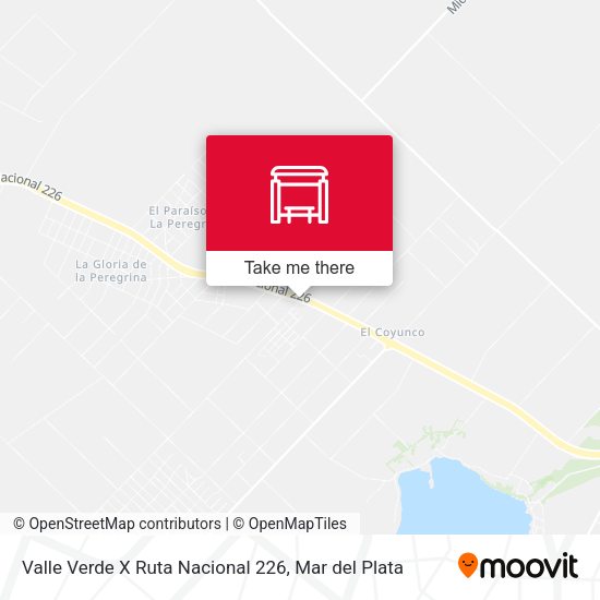 Valle Verde X Ruta Nacional 226 map