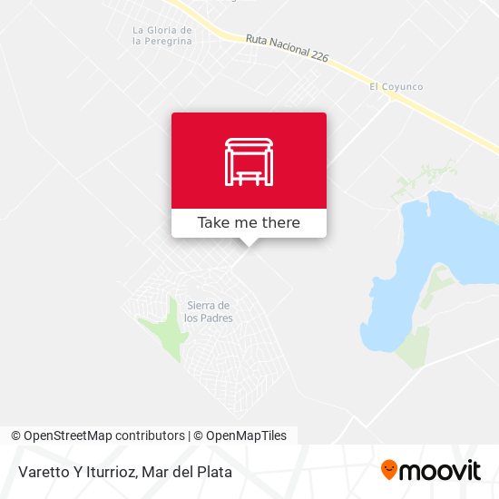 Varetto Y Iturrioz map
