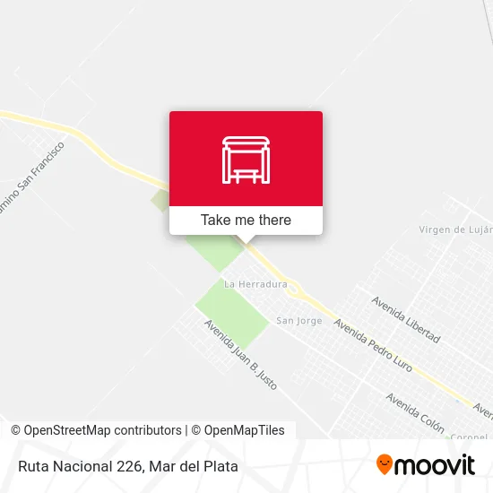 Ruta Nacional 226 map