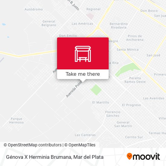 Mapa de Génova X Herminia Brumana