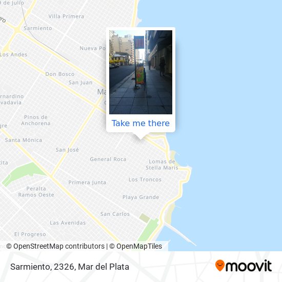 Sarmiento, 2326 map