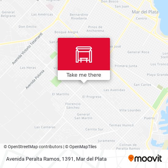 Avenida Peralta Ramos, 1391 map