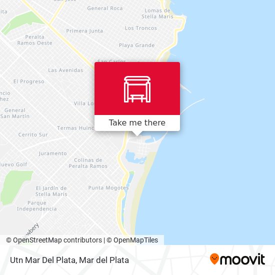 Utn Mar Del Plata map