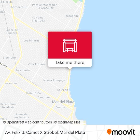 Mapa de Av. Félix U. Camet X Strobel
