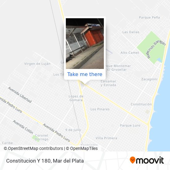 Constitucion Y 180 map