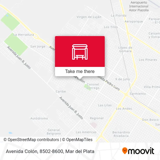 Avenida Colón, 8502-8600 map