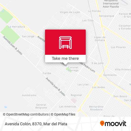 Mapa de Avenida Colón, 8370