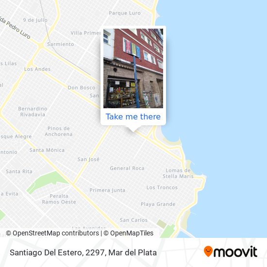 Santiago Del Estero, 2297 map