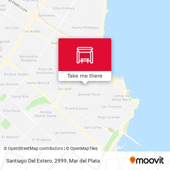 Mapa de Santiago Del Estero, 2999