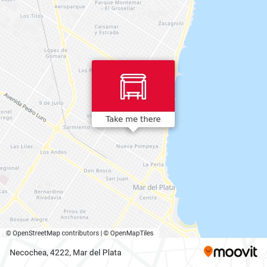 Mapa de Necochea, 4222