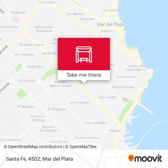 Mapa de Santa Fe, 4502
