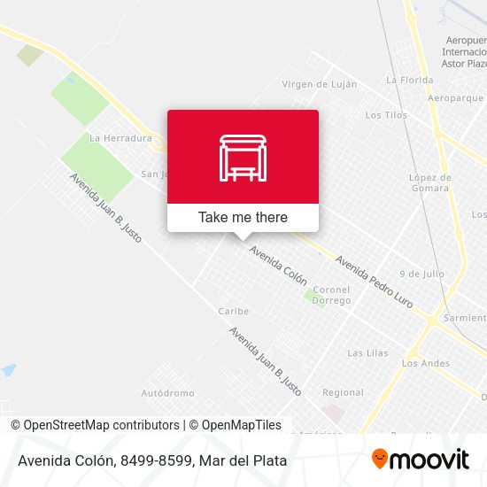 Avenida Colón, 8499-8599 map