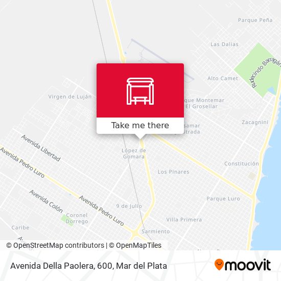 Avenida Della Paolera, 600 map