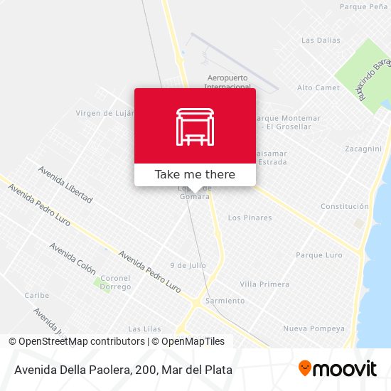 Mapa de Avenida Della Paolera, 200