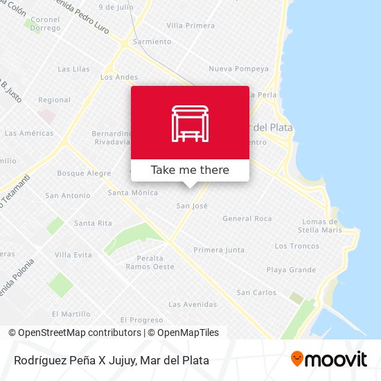 Rodríguez Peña X Jujuy map