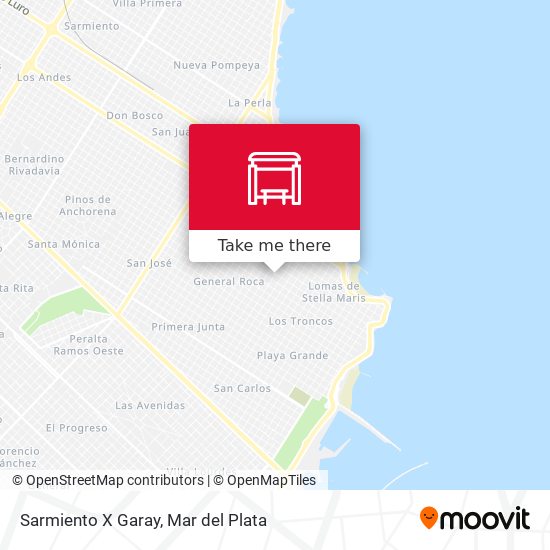 Mapa de Sarmiento X Garay