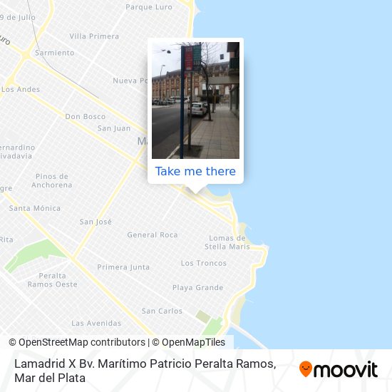 Lamadrid X Bv. Marítimo Patricio Peralta Ramos map