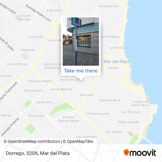 Mapa de Dorrego, 3206