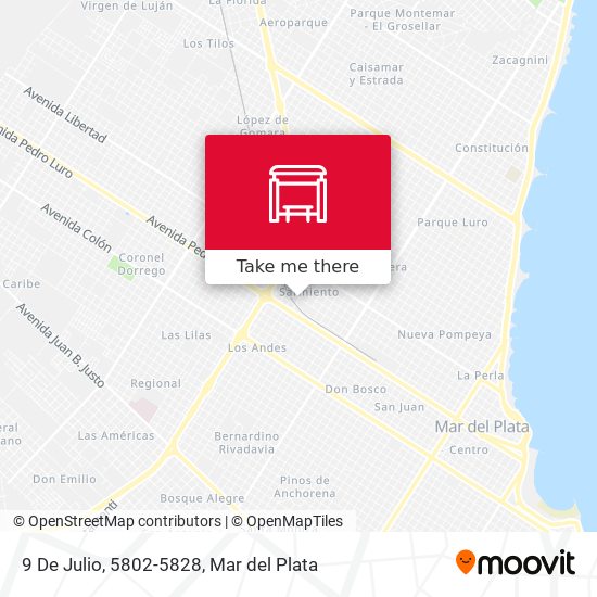Mapa de 9 De Julio, 5802-5828