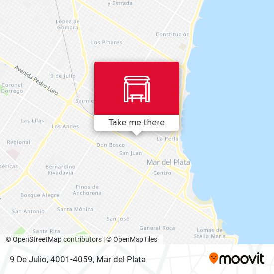 9 De Julio, 4001-4059 map