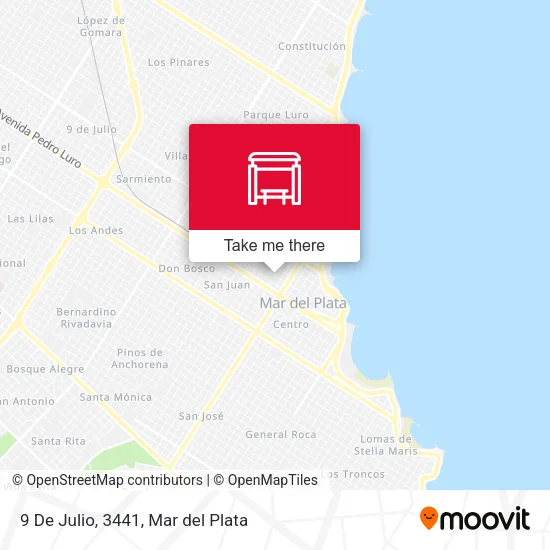 9 De Julio, 3441 map