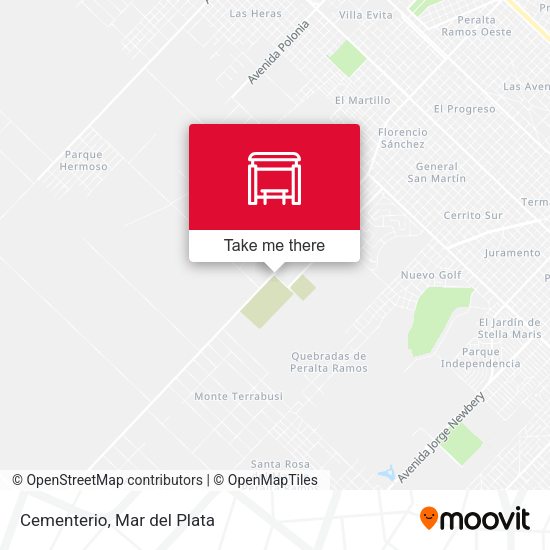 Mapa de Cementerio