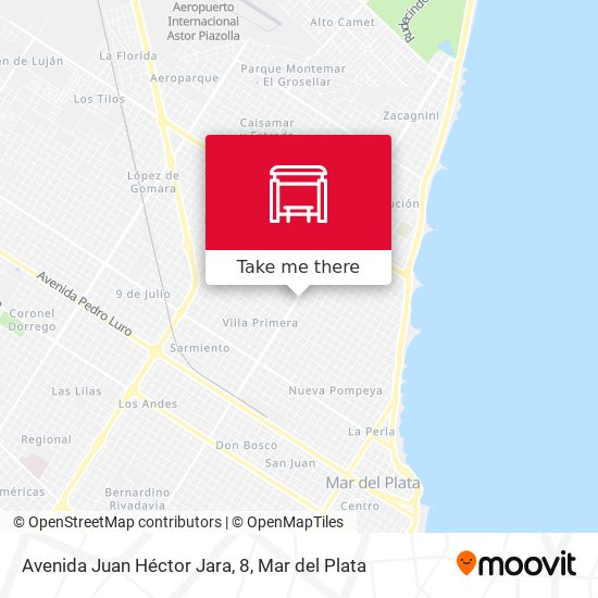 Avenida Juan Héctor Jara, 8 map