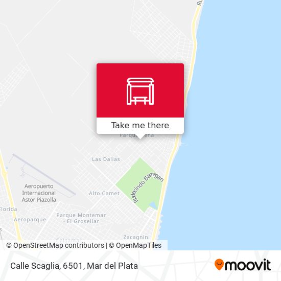 Calle Scaglia, 6501 map