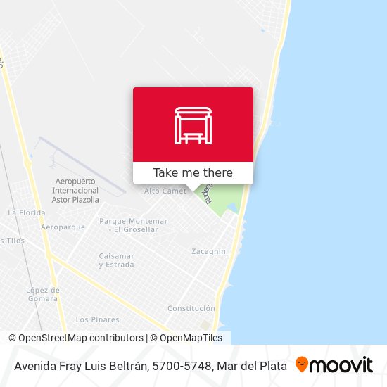 Avenida Fray Luis Beltrán, 5700-5748 map