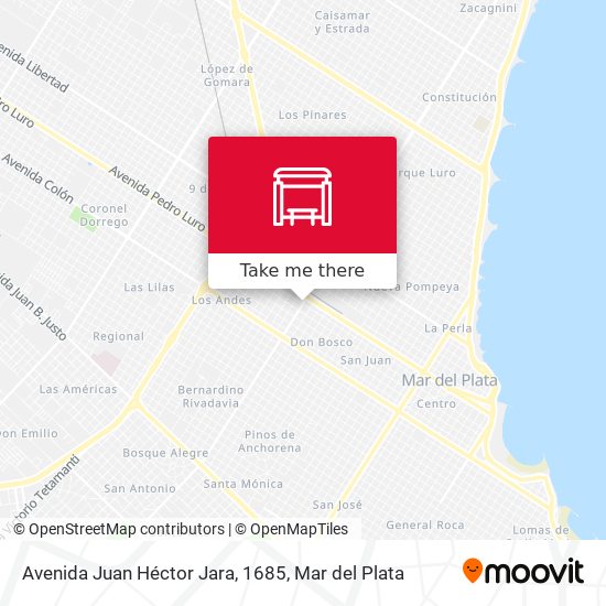 Avenida Juan Héctor Jara, 1685 map