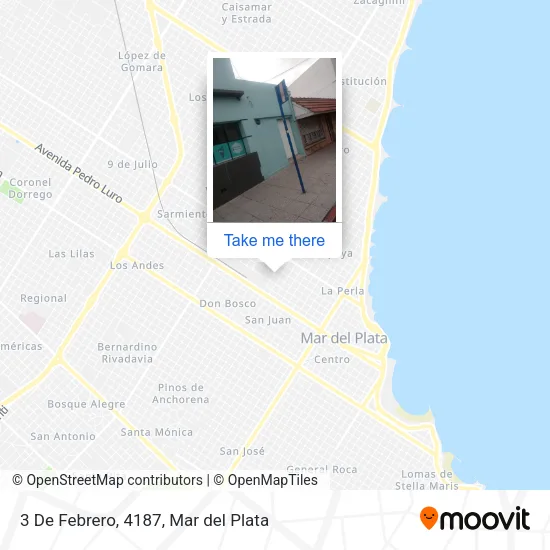 3 De Febrero, 4187 map